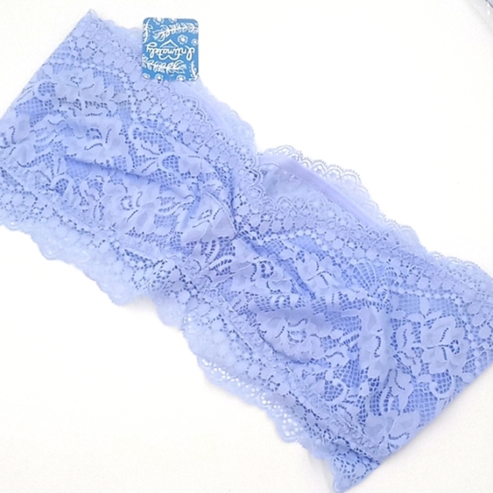 Free People Lacey Looks Bandeau Lace Bralette Bluemoon‎